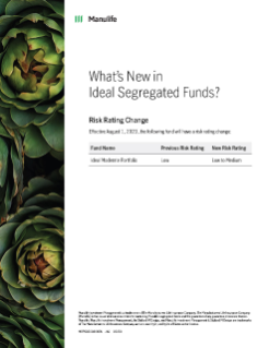 What’s New in Ideal Segregated Funds?