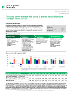 Actions américaines de base à petite capitalisation