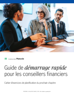 Guide de démarrage rapide pour les conseillers financiers :
