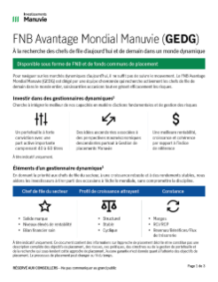 GEDG—Brochure pour les conseillers
