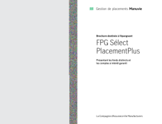 MK2285F - FPG Sélect PlacementPlusᴹᴰ – Brochure