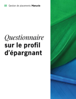 Questionnaire sur le profil d’épargnant - Fonds communs