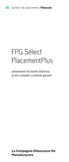 MK2287F - Document d'une page sur FPG Sélect PlacementPlus à l'intention des clients