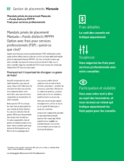 MK35872F - L’option avec frais pour services professionnels - prospectus destiné au client