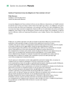 Quelle est l’importance du taux des obligations du Trésor américain à 10 ans? - Transcription de la vidéo