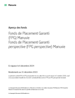 FPG et FPG Perspective Aperçu des fonds