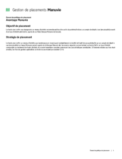 FPG Avantage Manuvie