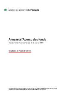 MPPM Annexe à l’Aperçu des fonds