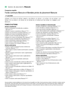 Prospectus simplifié