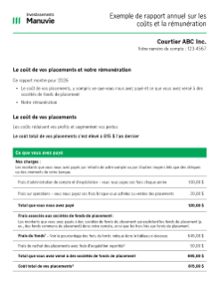 Exemple de déclaration TCR